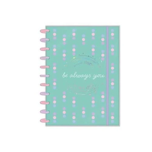 Caderno Tilidisco Fluor Mix Soft 1 matéria 80 Folhas  Foroni