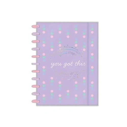 Caderno Tilidisco Fluor Mix Soft 1 matéria 80 Folhas  Foroni