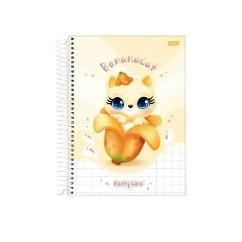 Caderno Univ. Cd 11 Fluffy 80 Folhas - Jandaia