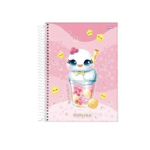 Caderno Univ. Cd 11 Fluffy 80 Folhas - Jandaia
