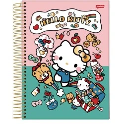 Caderno Univ. Cd 11 Hello Kitty 80 Folhas - Jandaia