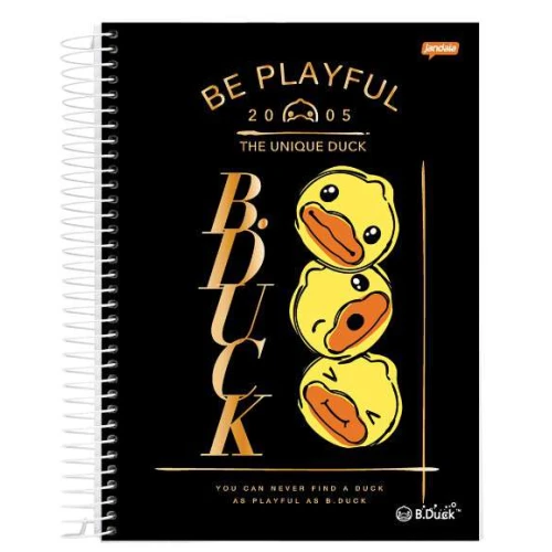 Caderno Univ. Cd 11 B.Duck 80 Folhas - Jandaia