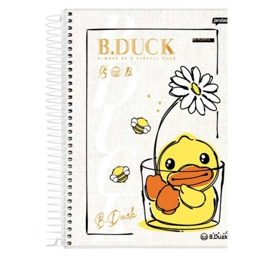 Caderno Univ. Cd 11 B.Duck 80 Folhas - Jandaia