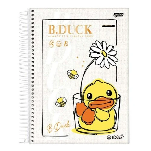 Caderno Univ. Cd 11 B.Duck 80 Folhas - Jandaia