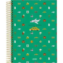 Caderno Univ. Cd 11 Iconic 80 Folhas - Jandaia