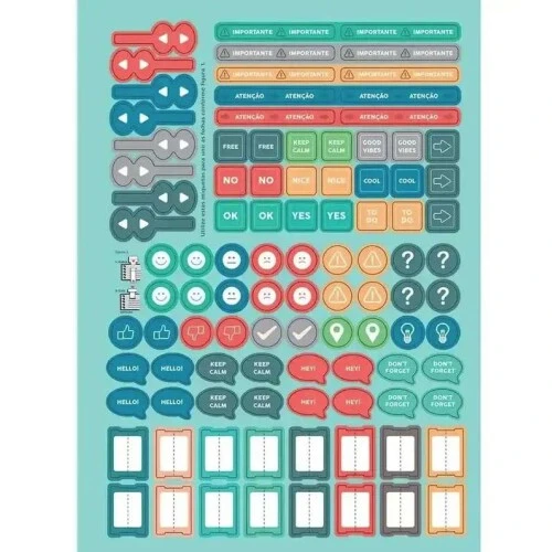 Caderno Univ. Cd 11 Mono 80 Folhas - Jandaia Caderno Univ. Cd 11 Mono 80 Folhas - Jandaia