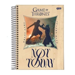 Caderno Univ. Cd 11 Game Of Thrones 80 Folhas - Jandaia