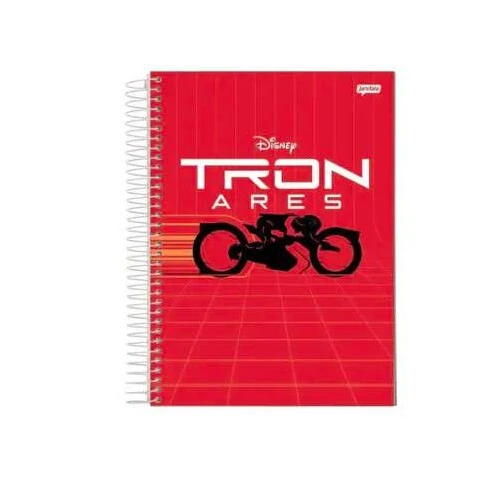 Caderno Univ. Cd 1M Tron Ares 80 Folhas - Jandaia