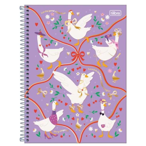 Caderno Univ. Cd Cindy 1 matéria 80 Folhas - Tilibra Caderno Univ. Cd Cindy 1 matéria 80 Folhas - Tilibra