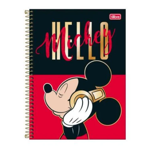 Caderno Univ. Cd Mickey 1 matéria 80 Folhas - Tilibra