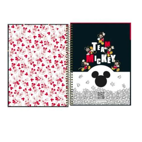 Caderno Univ. Cd Mickey 1 matéria 80 Folhas - Tilibra