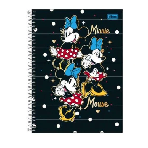 Caderno Univ. Cd Minnie 1 matéria 80 Folhas - Tilibra Caderno Univ. Cd Minnie 1 matéria 80 Folhas - Tilibra