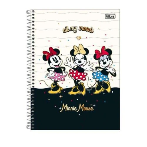 Caderno Univ. Cd Minnie 1 matéria 80 Folhas - Tilibra Caderno Univ. Cd Minnie 1 matéria 80 Folhas - Tilibra