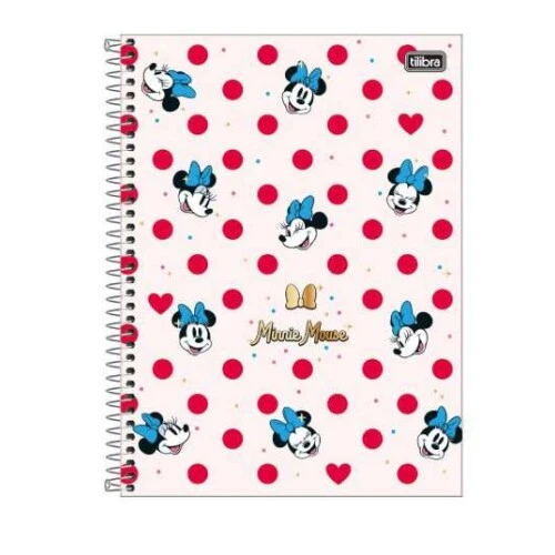 Caderno Univ. Cd Minnie 1 matéria 80 Folhas - Tilibra Caderno Univ. Cd Minnie 1 matéria 80 Folhas - Tilibra