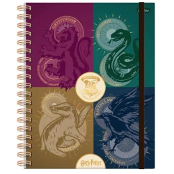 Caderno Univ. Colleg Harry Potter 80 Folhas - Jandaia