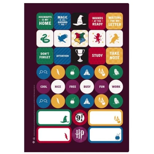 Caderno Univ. Colleg Harry Potter 80 Folhas - Jandaia