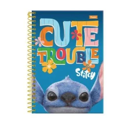 Caderno Univ. Colleg Stitch 80 Folhas - Foroni