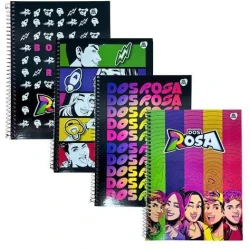 Caderno Universitario 1 Materias Aline Barros - Sd