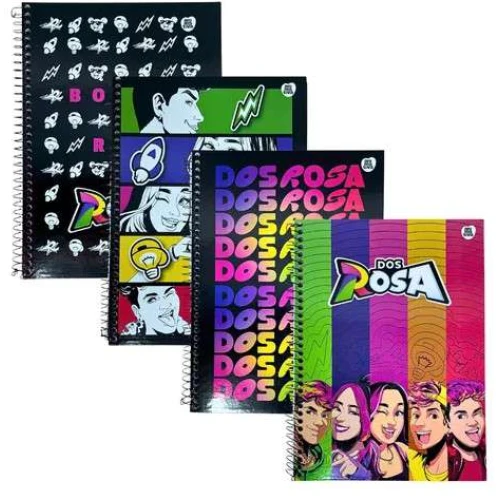 Caderno Universitario 1 Materias Aline Barros - Sd