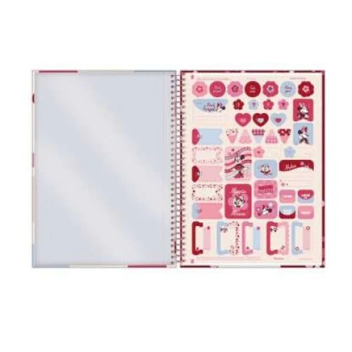 Caderno Universitário 1 matéria Minnie Mouse 80 Folhas - Foroni