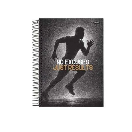 Caderno Universitário 1 matéria No Pain 80 folhas - Jandaia