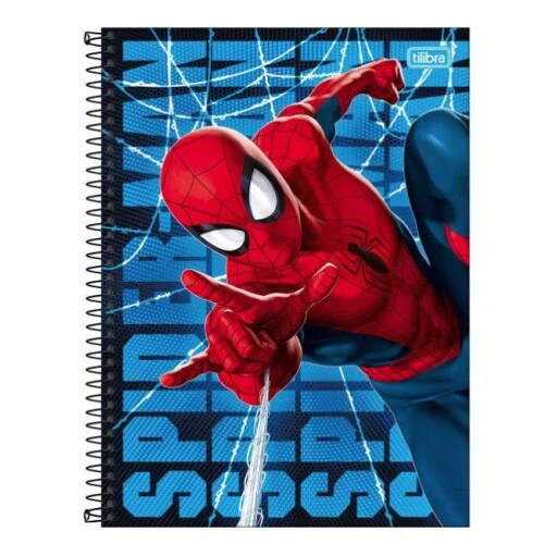 Caderno Universitário 1 matéria Spider-Man 80 Folhas - Foroni