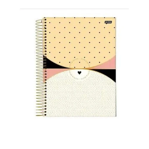 Caderno Universitário 10 Matérias Dots & Spots 160 Folhas - Jandaia