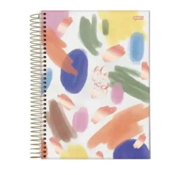 Caderno Universitário 10 Matérias La Creme 160 Folhas - Jandaia