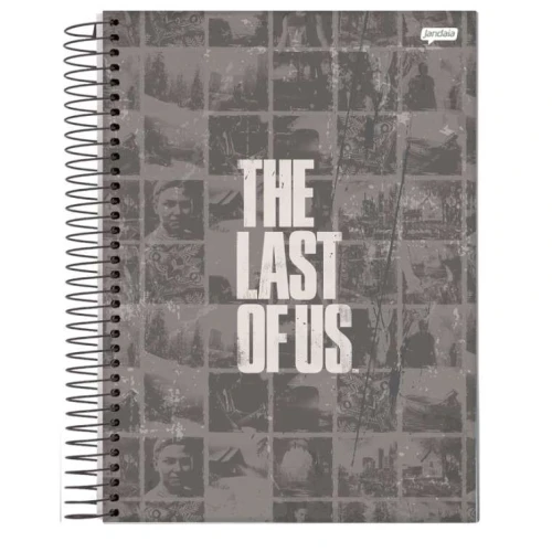 Caderno Universitário 10 Matérias The Last Of Us 160 Folhas - Jandaia