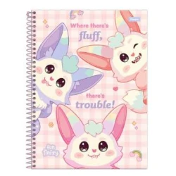 Caderno Universitário 10 matéria Among US 160 Folhas  Foroni