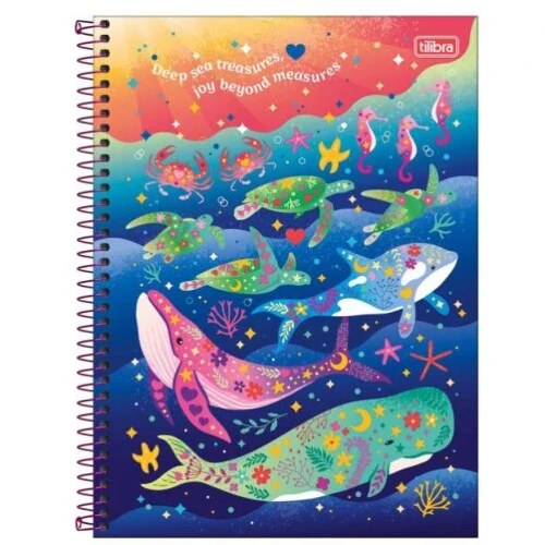 Caderno Universitário 10 matéria Bubble Connect 160 Folhas Tilibra Caderno Universitário 10 matéria Bubble Connect 160 Folhas Tilibra