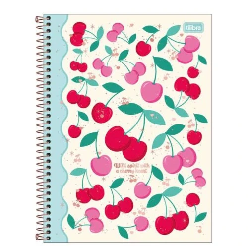 Caderno Universitario 101 Amarena - Tilibra Caderno Universitario 101 Amarena - Tilibra