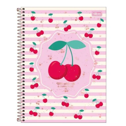 Caderno Universitario 101 Amarena - Tilibra Caderno Universitario 101 Amarena - Tilibra