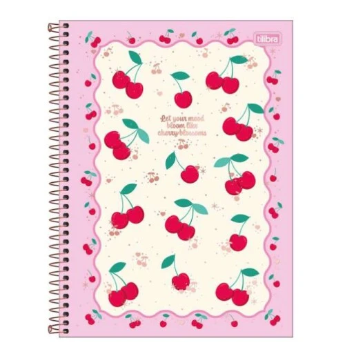 Caderno Universitario 101 Amarena - Tilibra Caderno Universitario 101 Amarena - Tilibra