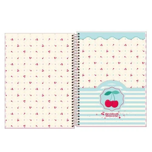 Caderno Universitario 101 Amarena - Tilibra Caderno Universitario 101 Amarena - Tilibra