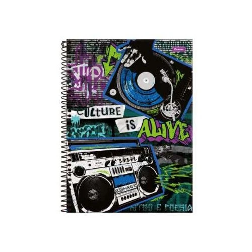 Caderno Universitário 15 matérias Bomber 240 Folhas Foroni Caderno Universitário 15 matérias Bomber 240 Folhas Foroni