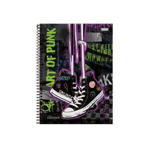 Caderno Universitário 15 matérias Bomber 240 Folhas Foroni Caderno Universitário 15 matérias Bomber 240 Folhas Foroni