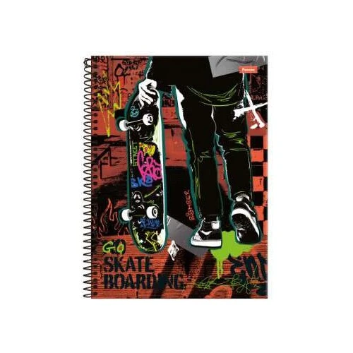 Caderno Universitário 15 matérias Bomber 240 Folhas Foroni Caderno Universitário 15 matérias Bomber 240 Folhas Foroni