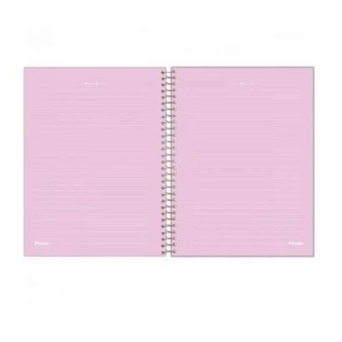 Caderno Universitário 101 Pink Power 160 Folhas - Foroni