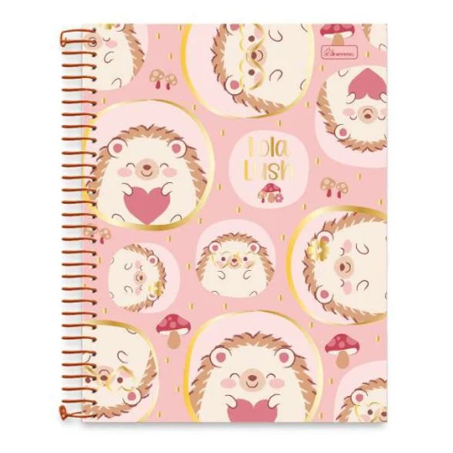 Caderno Universitário 101 Lola Lush 160 Folhas - Cadersil