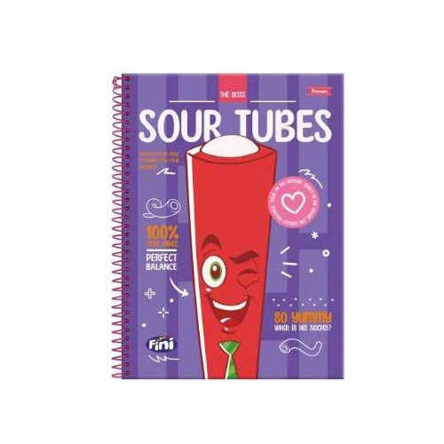 Caderno Universitário 10 Matérias Fini Grande 160 Folhas  Foroni