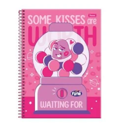 Caderno Universitário 101 Fini Grande 160 Folhas  Foroni