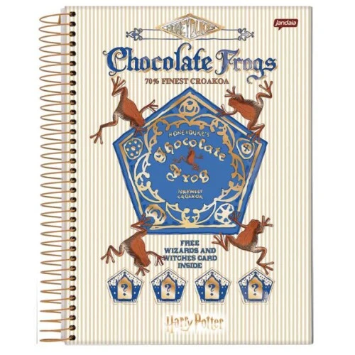Caderno Espiral Harry Potter 1 matéria 96 Folhas - Jandaia Caderno Espiral Harry Potter 1 matéria 96 Folhas - Jandaia