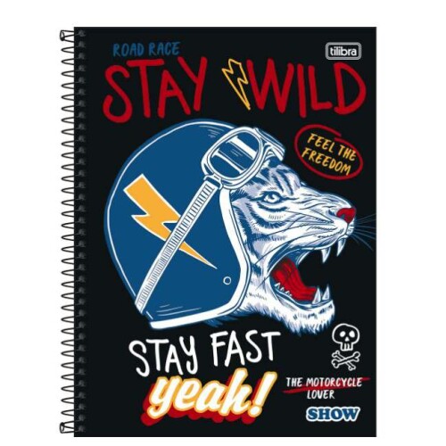 Caderno Universitário 101 Show 160 folhas Caderno Universitário 101 Show 160 folhas