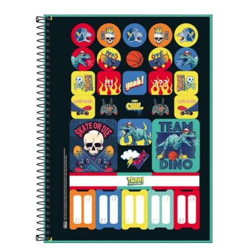 Caderno Universitário 101 Show 160 folhas Caderno Universitário 101 Show 160 folhas