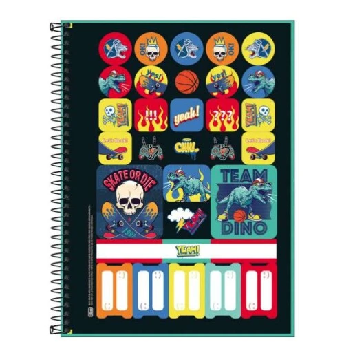 Caderno Universitário 101 Show 160 folhas Caderno Universitário 101 Show 160 folhas