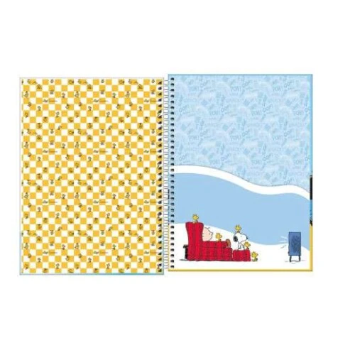 Caderno Universitário 101 Snoopy 160 folhas - Tilibra Caderno Universitário 101 Snoopy 160 folhas - Tilibra