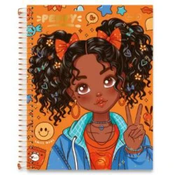 Caderno Universitário 10M Peppy 160 Folhas - Cadersil