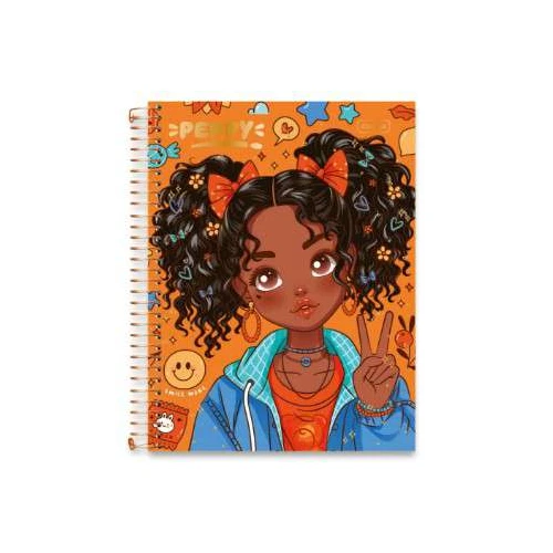 Caderno Universitário 10M Peppy 160 Folhas - Cadersil