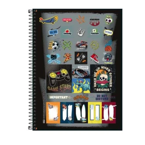 Caderno Universitário 10x1 Hide 160 folhas - Tilibra Caderno Universitário 10x1 Hide 160 folhas - Tilibra